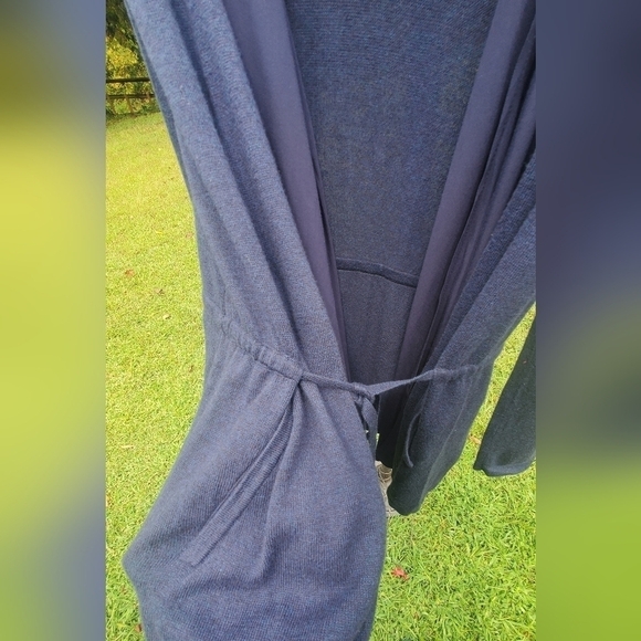 Bundle Only: Lucky‎ Brand Open Front Adjustable Tie-Waist Cardigaan Blue Sz XS. - Picture 8 of 12